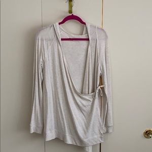 Roxy Tie Front Hooded Cardigan